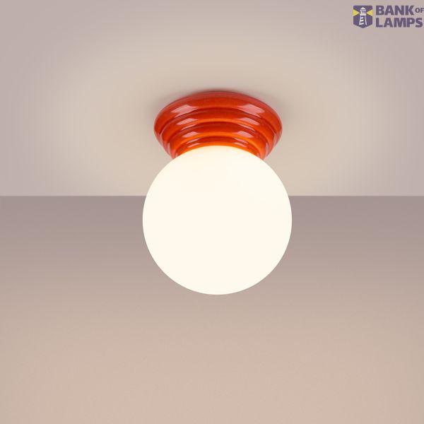 Ceiling lamp ZORI peach IP44 image 6