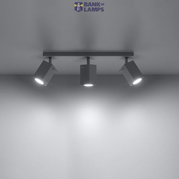 CEILING LAMP MERIDA 3 WHITE GU10 3X40W IP20 image 5