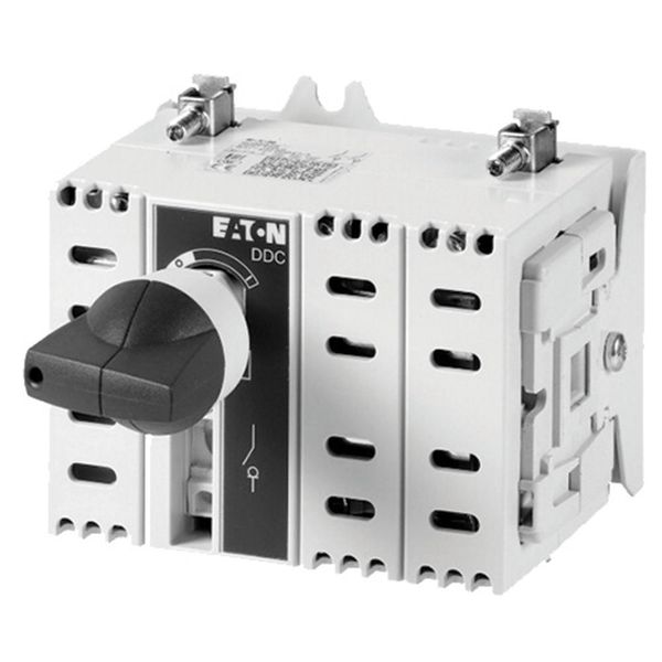 DDC-1000/2/M4/P-G DC switch disconnector, 1000 A, 2 pole, 1 N/O, 1 N/C, with grey knob, rear mounting image 6