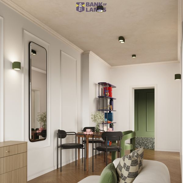 Ceiling lamp AURA 1 olive green Gx53 image 5