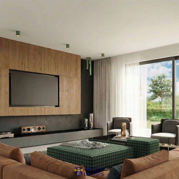 Ceiling lamp LAGOS 10 olive green image 8