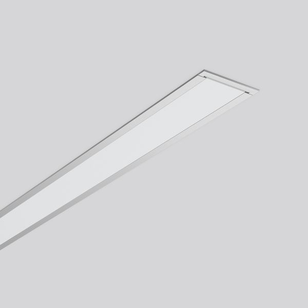 LESS IS MORE 50, 22 W, 2400 lm, 840, silver, on/off Recessed ceiling a image 1