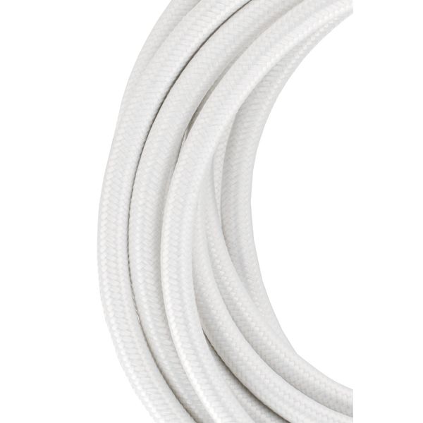 Textile Cable 2C White 3m image 1