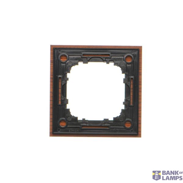 Two-way switch with LED backlight without symbol, 10AX, graphite mat image 1