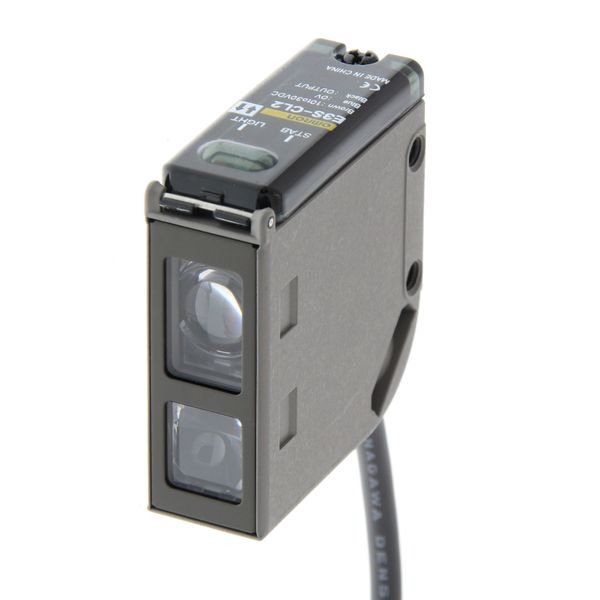 Photoelectric sensor distance setting BGS, 5-500mm, NPN/PNP, 2m cable E3S 7031G image 3