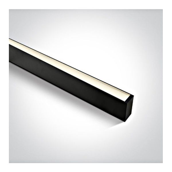 38150A/B/V BLACK DIFFUSER UGR19 40W CCTV PV 230V image 1