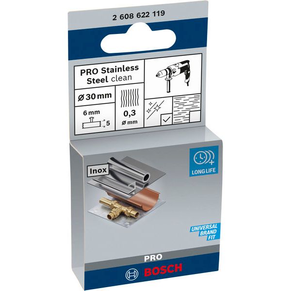 Wire Wheel Crimped 30x0.3 mm Stainless image 2