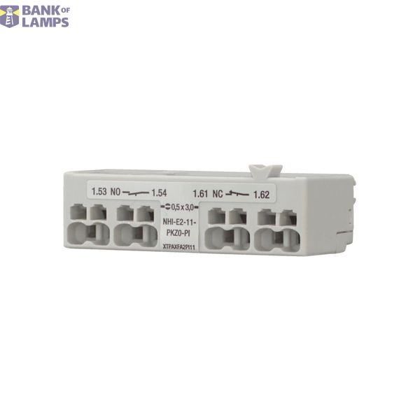 Standard auxiliary contact NHI-E, 1 N/O, 1 NC, Can be fitted to the fr image 2