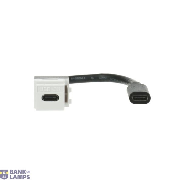 0229/12-500 Keystone USB-C 3.1 Gen2 white image 1