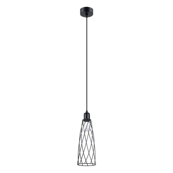 HANGING LAMP SUBA 1 BLACK E27 1X15W IP20 image 1