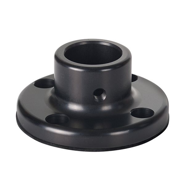 Base for tube D25mm, metal BK image 1