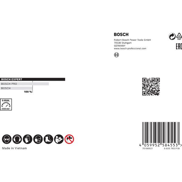 EXPERT Diamond Pipe Cut Wheel 230 x 22.23 mm image 1