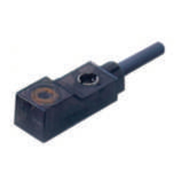 Miniature rectangular Inductive, front face sensing, unshielded, 2.5 m E2S 7056D image 1