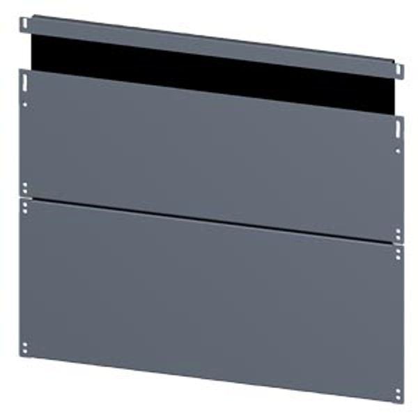 SIVACON, base, with cable entry, IP00, D: 800 mm, W: 800 mm, zinc-plated image 1