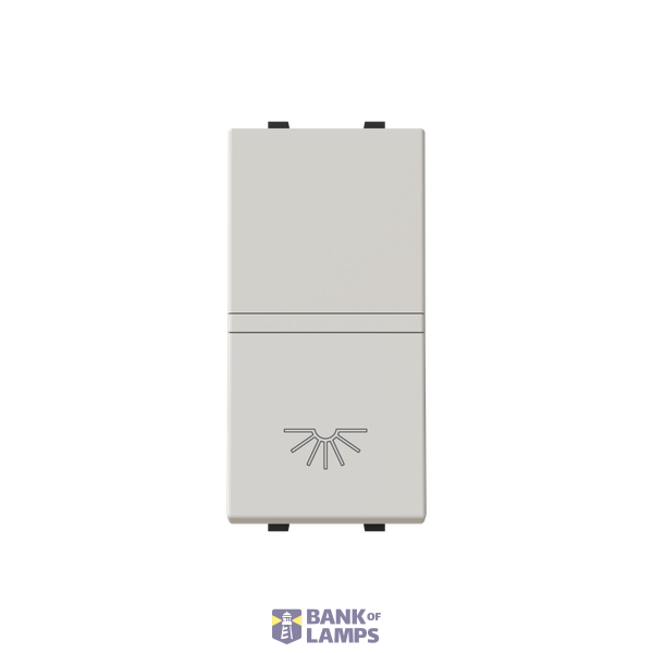 Push-button, SP with light symbol - 1M - Dune image 1