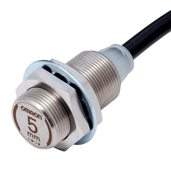 Proximity sensor, inductive, full metal stainless steel 303 M18, shiel E2EW0131E image 1