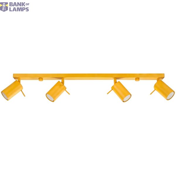 Ceiling lamp RING 4L yellow image 6
