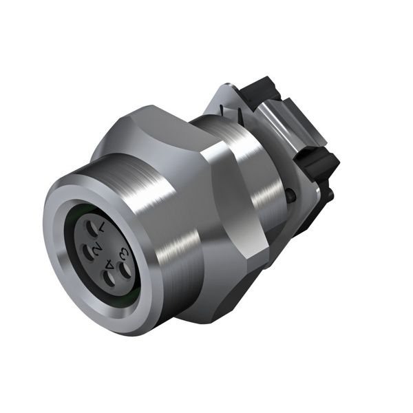 Built-in plugs, M8, Mounting thread: M10, Number of poles: 4, Strand / cable length: image 1