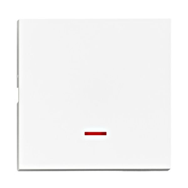 Rocker S 55 with red control window, white image 1