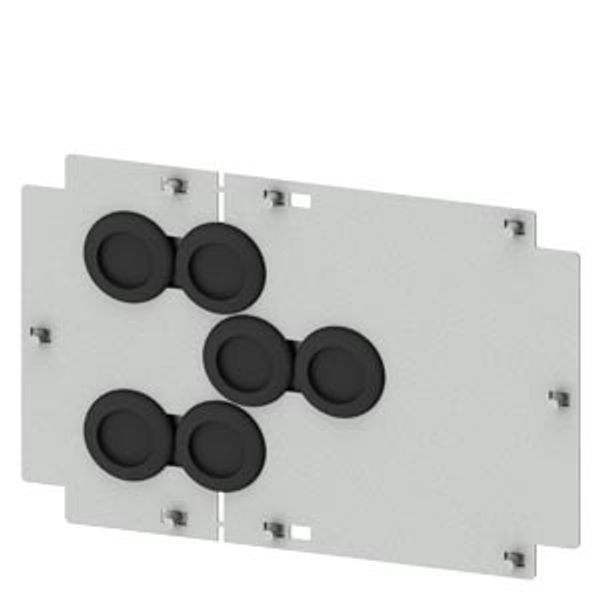 Cover connection rear 3VL4 (400 A), 3-pole, fixed mounting image 1