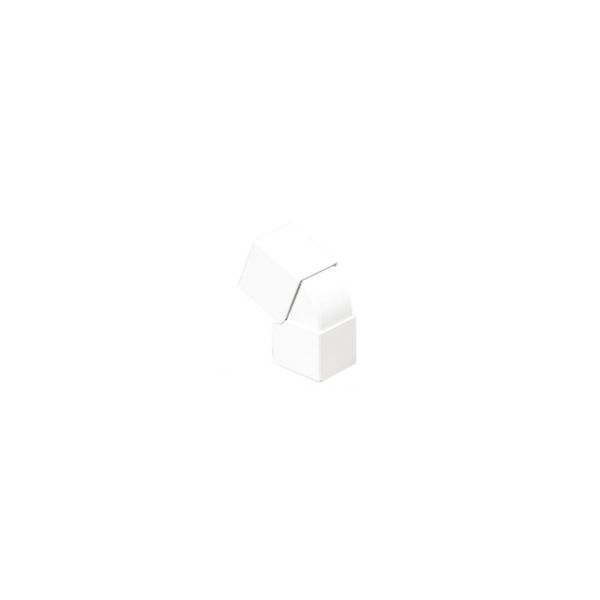 VARIABLE OUTSIDE ANGLE F/60X40 TRUNKING WHITE image 1