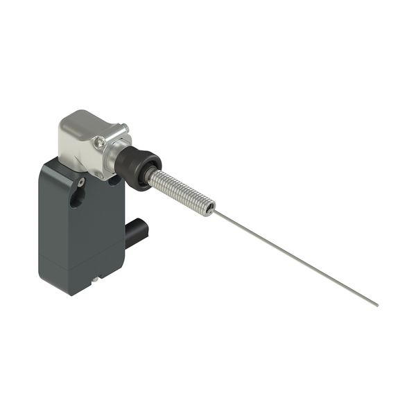 Modular prewired switch with spring rod with cat's whisker 90? transmission block image 1