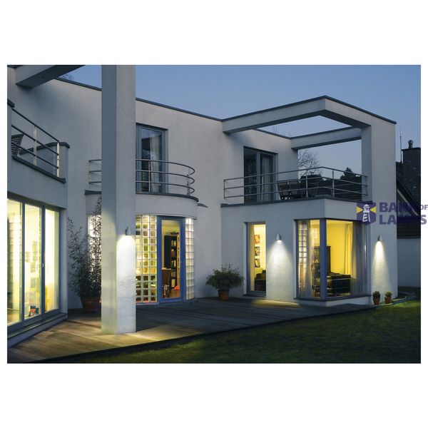 TRICONE,GU10 wall light, white max. 50W, IP44 image 3