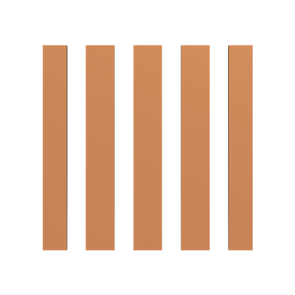 VC32VT-BF630 flat copper set 630A L=215MM consisting of 3x30x10/2x25x10 image 1