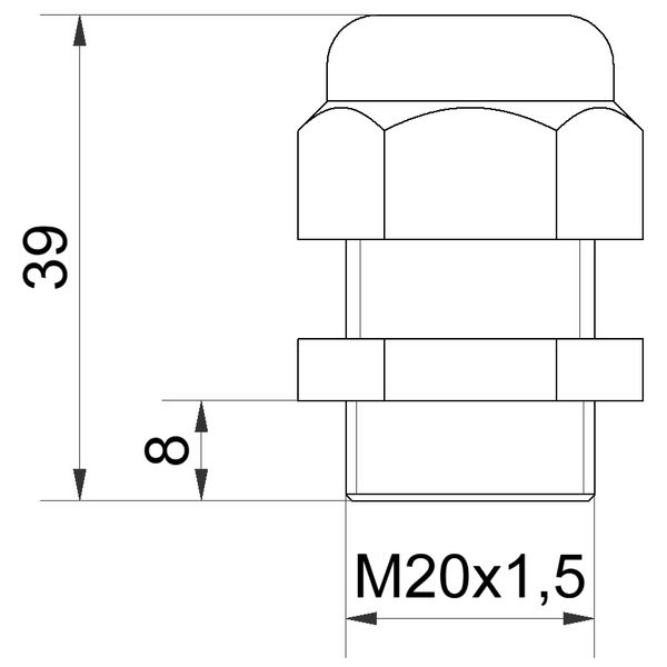 Cable gland M20x1,5 image 3