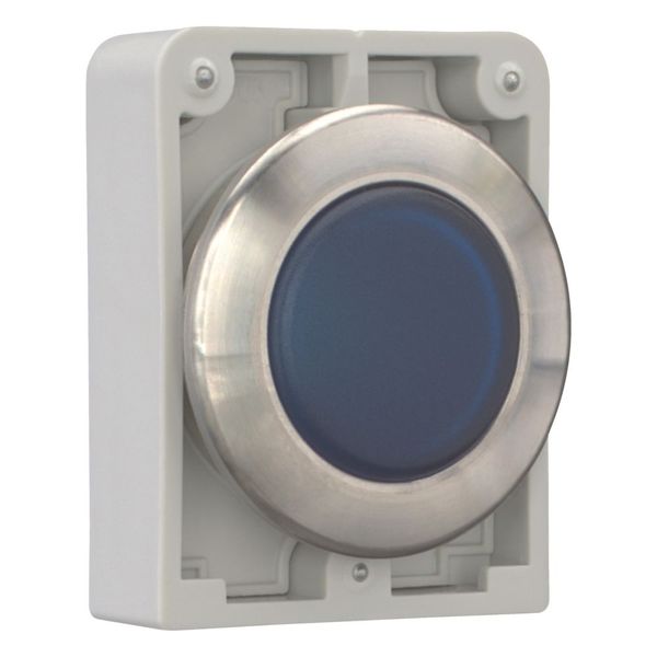 M30I-FL-B Indicator light, RMQ-Titan, flat, Blue, Front ring stainless steel image 10