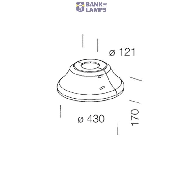 COPERTURA BASE PALO 223 159 GRAPHITE image 1