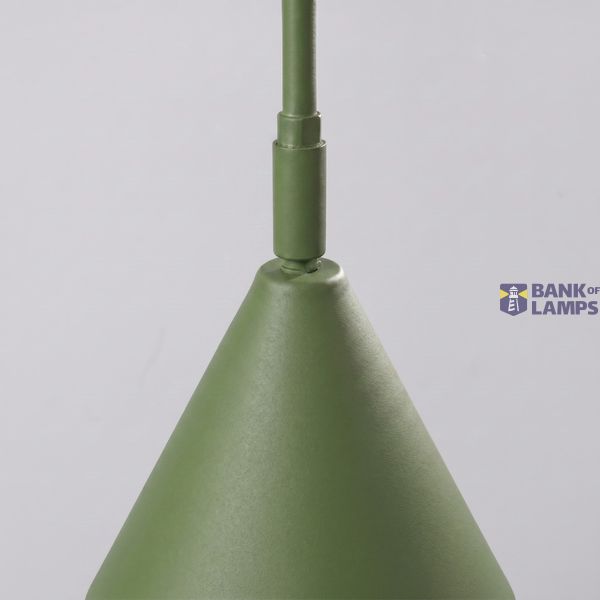 Wall lamp NOX 1 olive green with a switch image 6