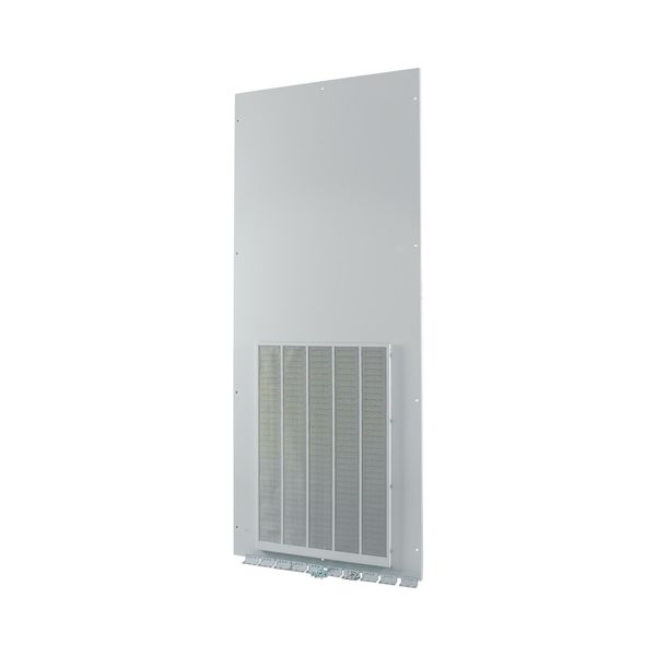 XTSZFFPV42-W800 Front plate (section high), ventilated, W=800mm, IP42, grey image 4