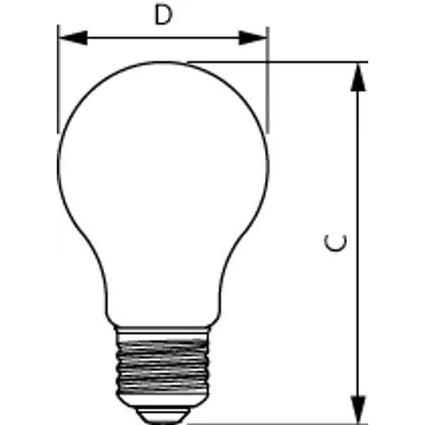 LEDbulb ND 10-75W A60 E27 840 1CT image 2