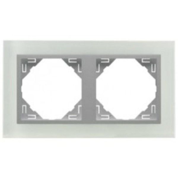 DOUBLE FRAME CRISTAL/ALUMINIUM image 1
