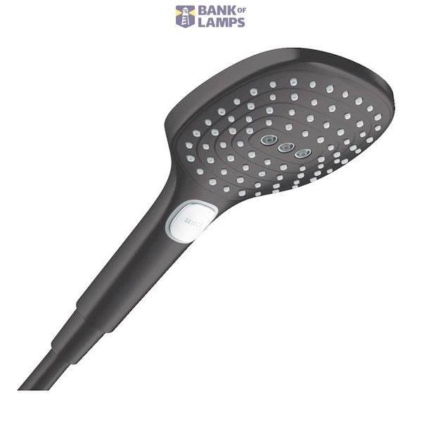 RainDance Select E 120 3jet shower head, matte black image 1