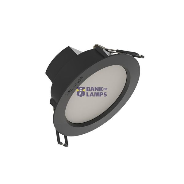 DL IP44 DN 90 4W 840 460LM BK LEDV image 1