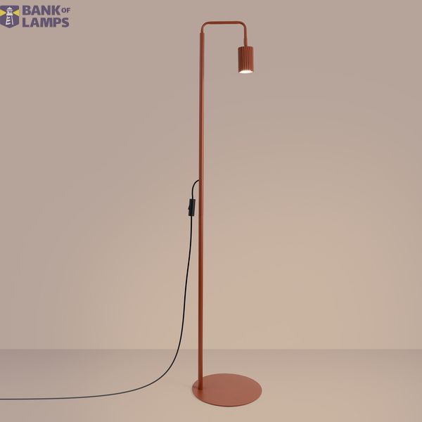 Floor lamp KARBON 1 red ochre image 11
