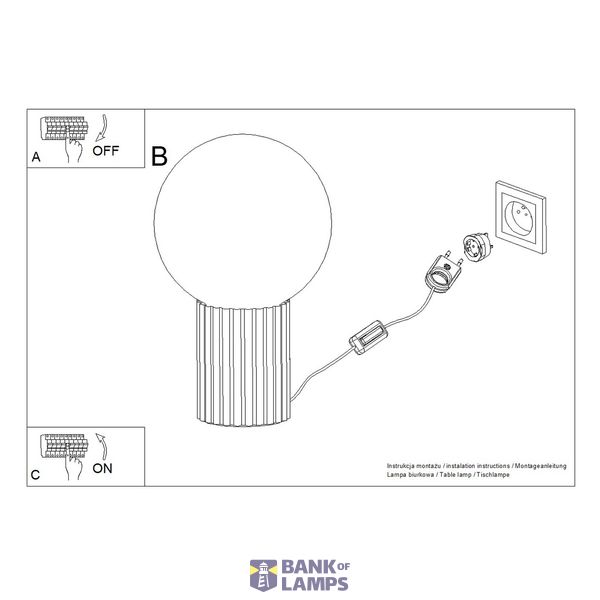 Table lamp HALO white image 7