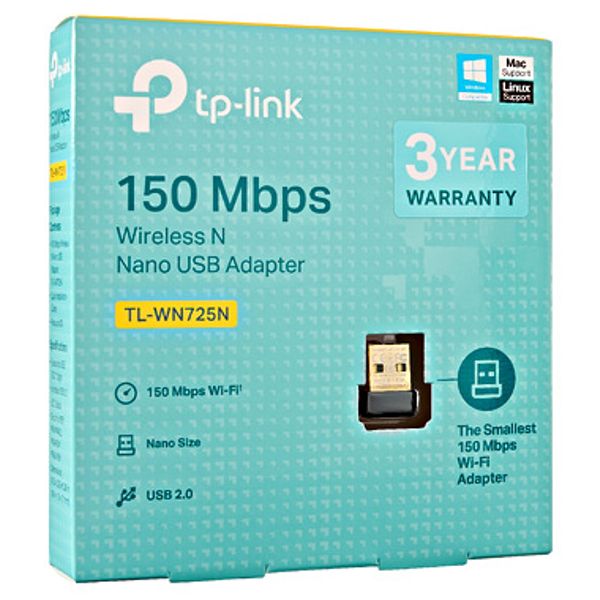 Wi-Fi adapter, USB, 150 MBit/s image 1