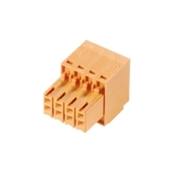 PCB plug-in connector, female plug, 3.50 mm, Number of poles: 18, 180°, Tension-clamp connection, Clamping range, max. : 1 mm², Box image 1