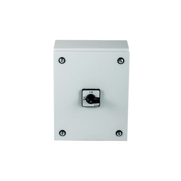 T0-4-15682/SE2 T0, 20 A, surface mounting, 4 contact unit(s), 90 °, maintained, 0-1, in steel enclosure, Design number 15682 image 2