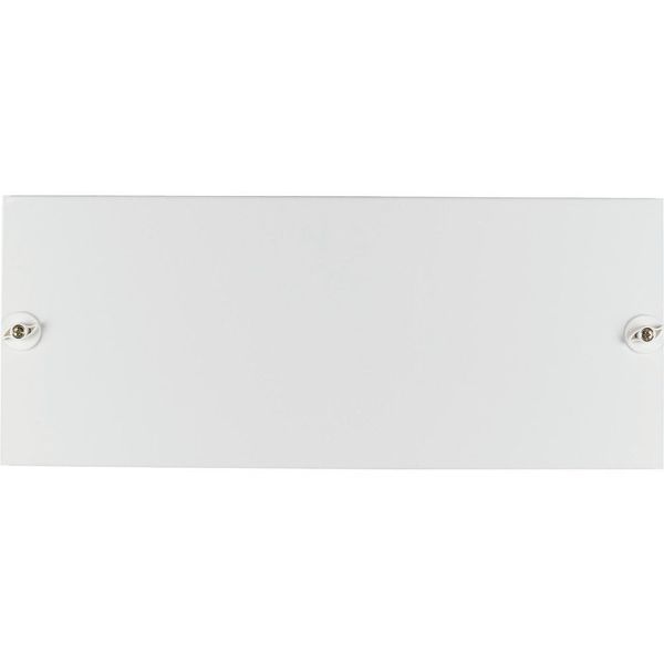 BFZ-FP-1/BL Front plate blind for 24 Module units per row, 1 row, white image 4