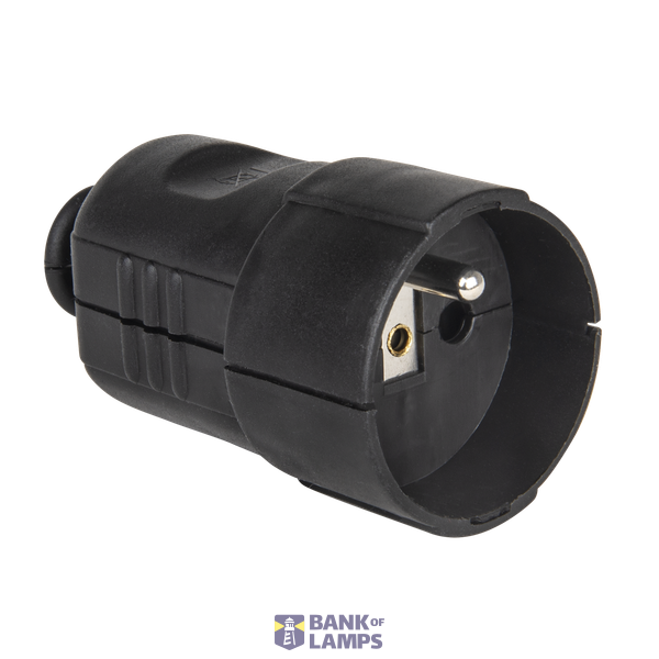 Portable single-phase plastic socket 10/16A image 1