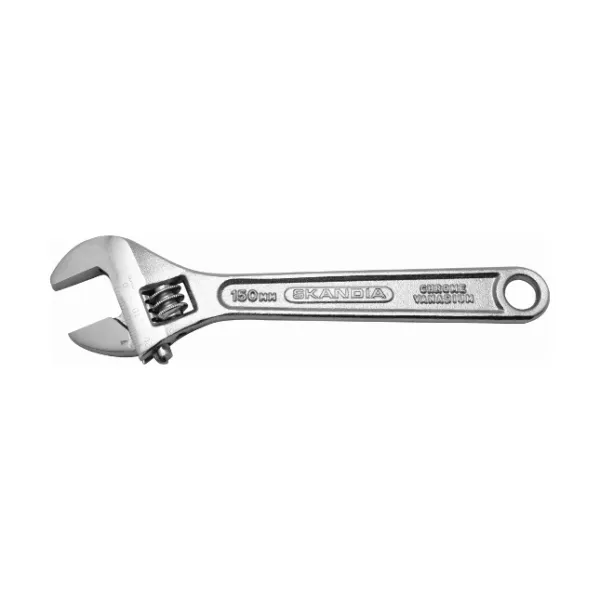 Skandia adjustable wrench classic 6" 150mm image 1