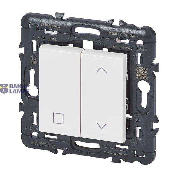 WIRELESS BATTERYLESS CONTROL SHUTTERS CENTRALIZATION VALENA NEXT WHITE image 2