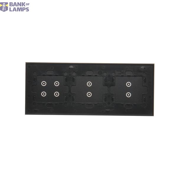 Double socket outlet with earthing, Mechanism, 16A, quick connection, black image 2
