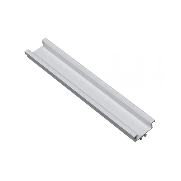 Profile GLAX for LED strip, recessed with lighting angle adjustment, 2 m image 1