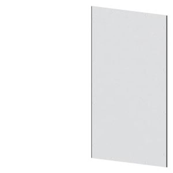 SIVACON side panel/rear panel, closed, IP40, H: 1800 mm, W: 900 mm, RAL 7035 image 1