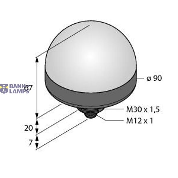 LED Signal Light Beacon   K90LYNQ image 1